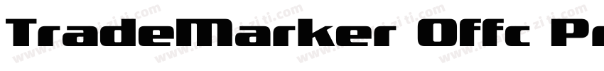 TradeMarker Offc Pro字体转换